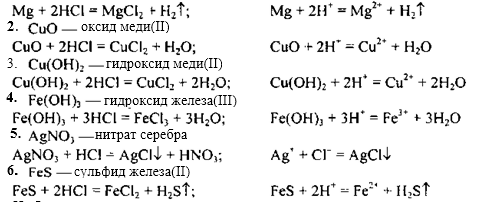 Уравнение реакции железа с нитратом магния