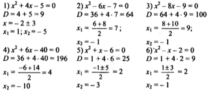 Самостоятельная работа дискриминант 8 класс алгебра. Алгебра 8 класс Макарычев квадратные уравнения. Решение квадратных уравнений 8 класс Алгебра с решением. Формулы квадратных уравнений 8 класс Алгебра.