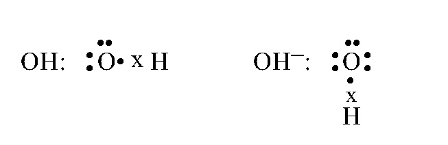 Формула гидроксида иона. Электронное строение гидроксид-Иона. Строение гидроксид Иона. Гидроксид ионы строение.